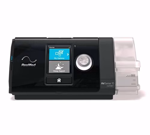 9- CPAP Automático Airsense S10 AutoSet com umidificador integrado – ResMed