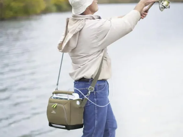 9- Concentrador de Oxigênio Portátil SimplyGo (até 2LPM) – Philips Respironics