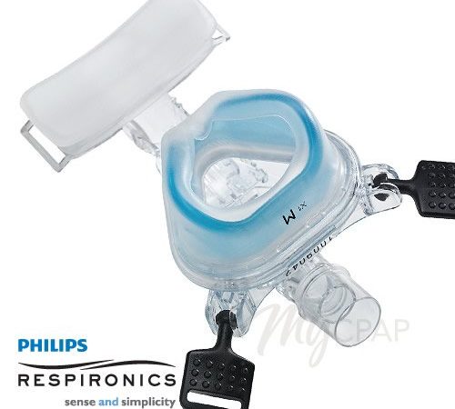 3- Máscara Nasal Comfort gel Blue – Philips