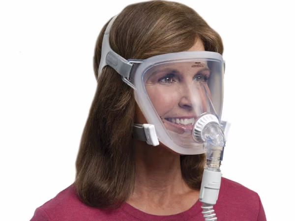 3- Máscara facial total FitLife - Philips Respironics