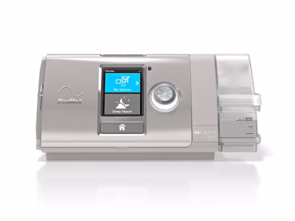 1- VPAP Automático AirCurve 10 VAuto com Umidificador integrado – ResMed