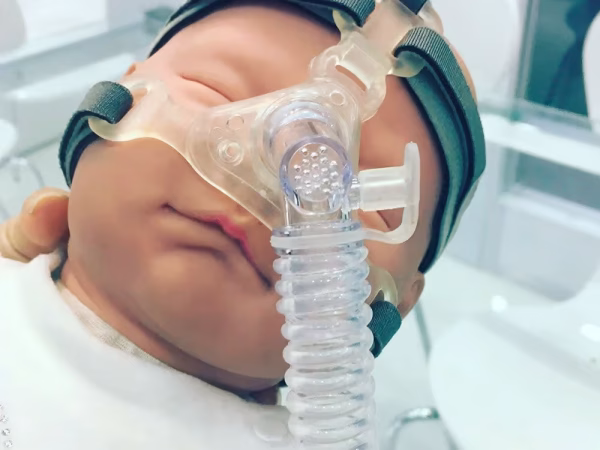 1- Máscara Nasal Pediátrica - Soft Baby