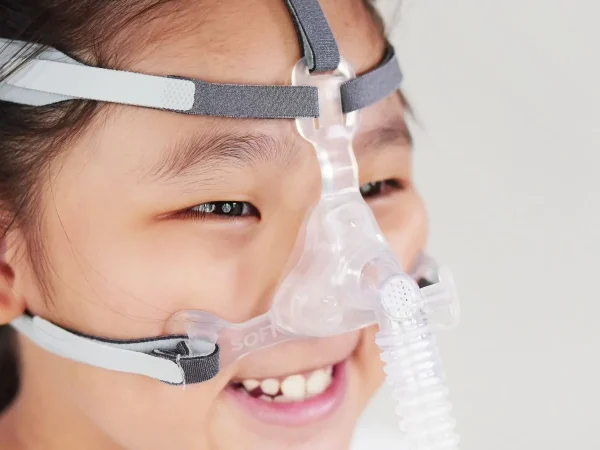 2- Máscara Nasal Pediátrica - Soft Baby