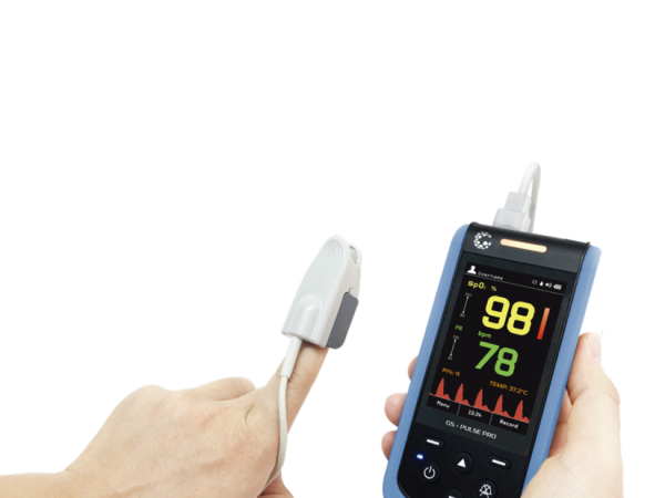 3- GS-Pulse Pro - Oxímetro de Pulso Portátil Gaslive