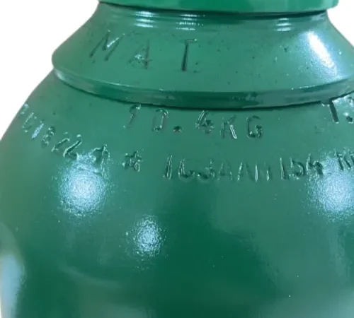 2- Cilindro para Oxigênio Medicinal 1m³ (7 litros)